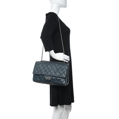 Chanel Aged Calfskin Quilted 2.55 Reissue 227 Green 2 of 16