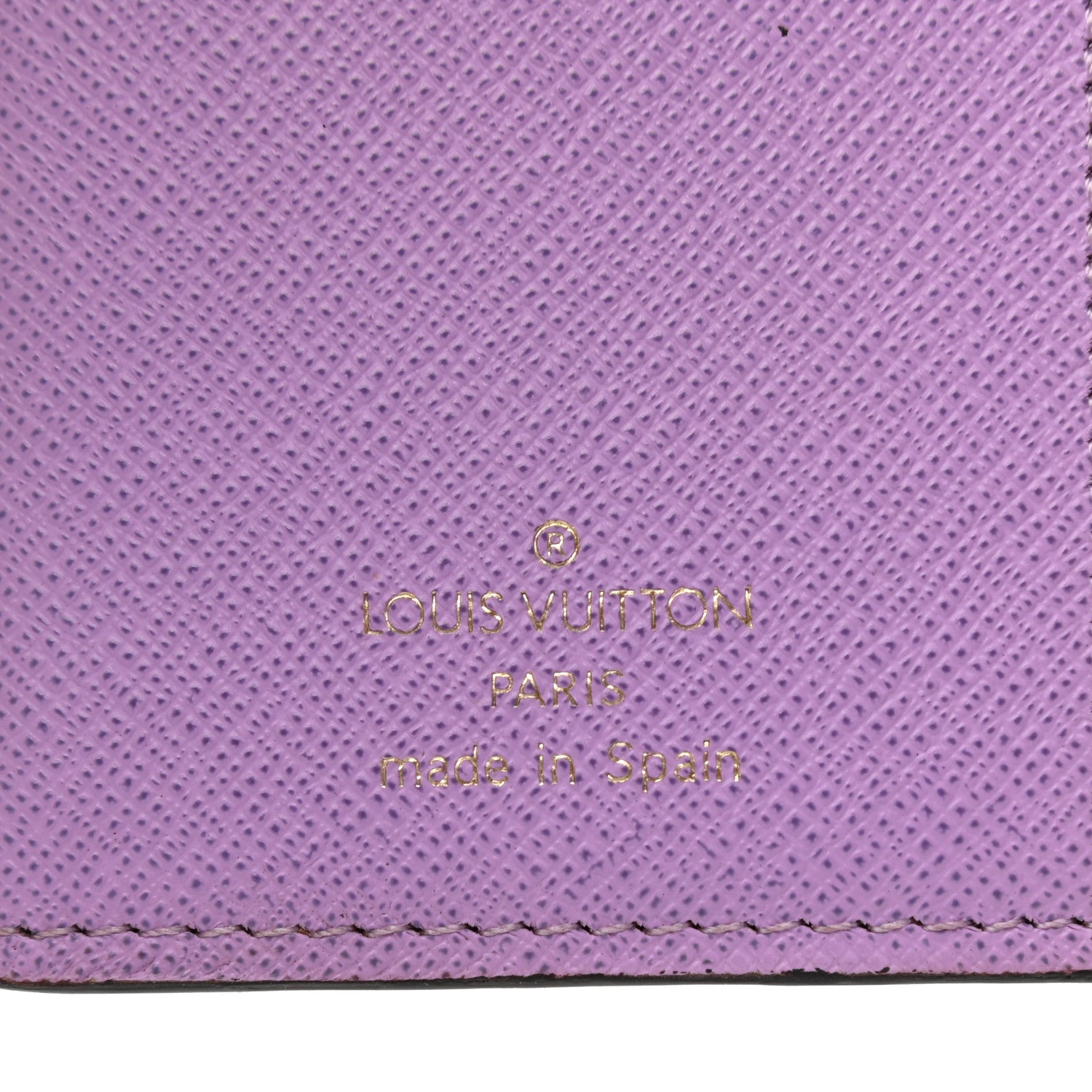 Louis Vuitton Damier Ebene Illustre Small Ring Agenda 6 of 7