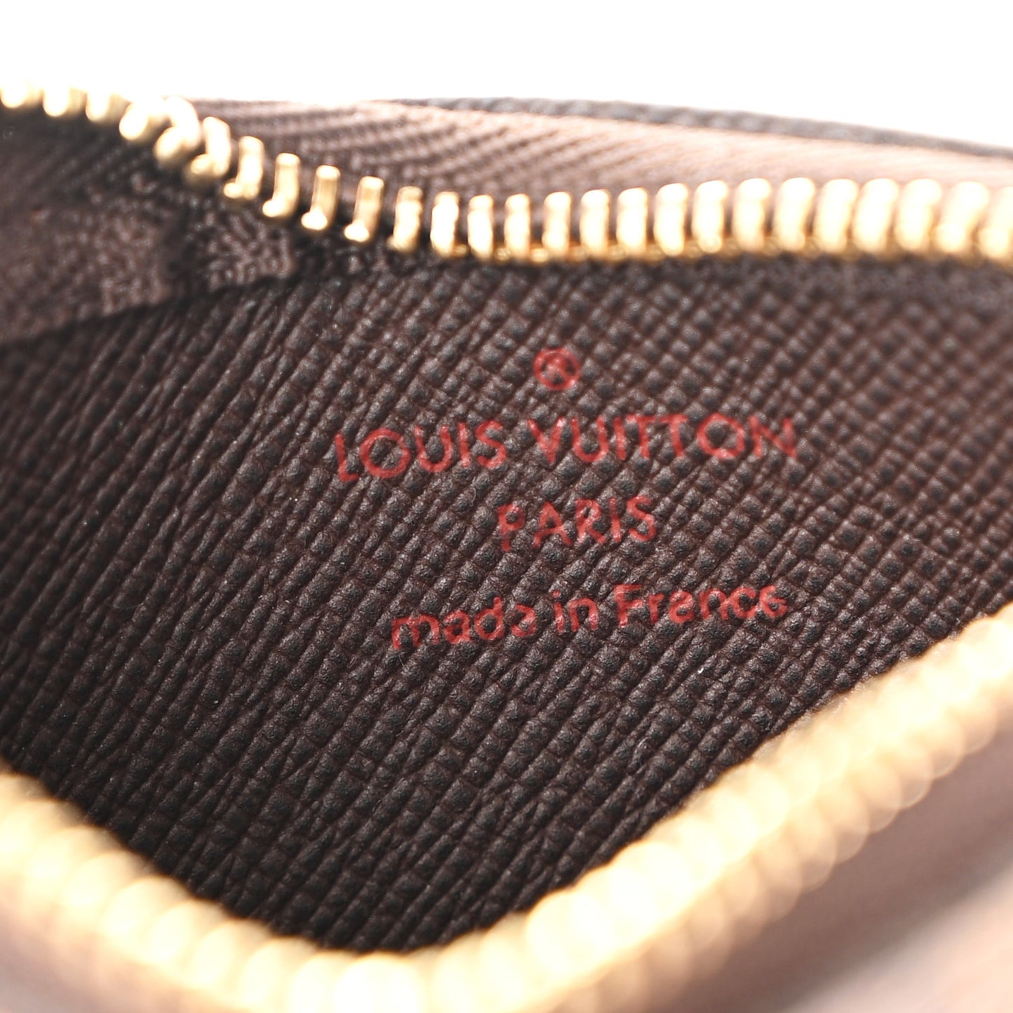 Damier Ebene Key Pouch