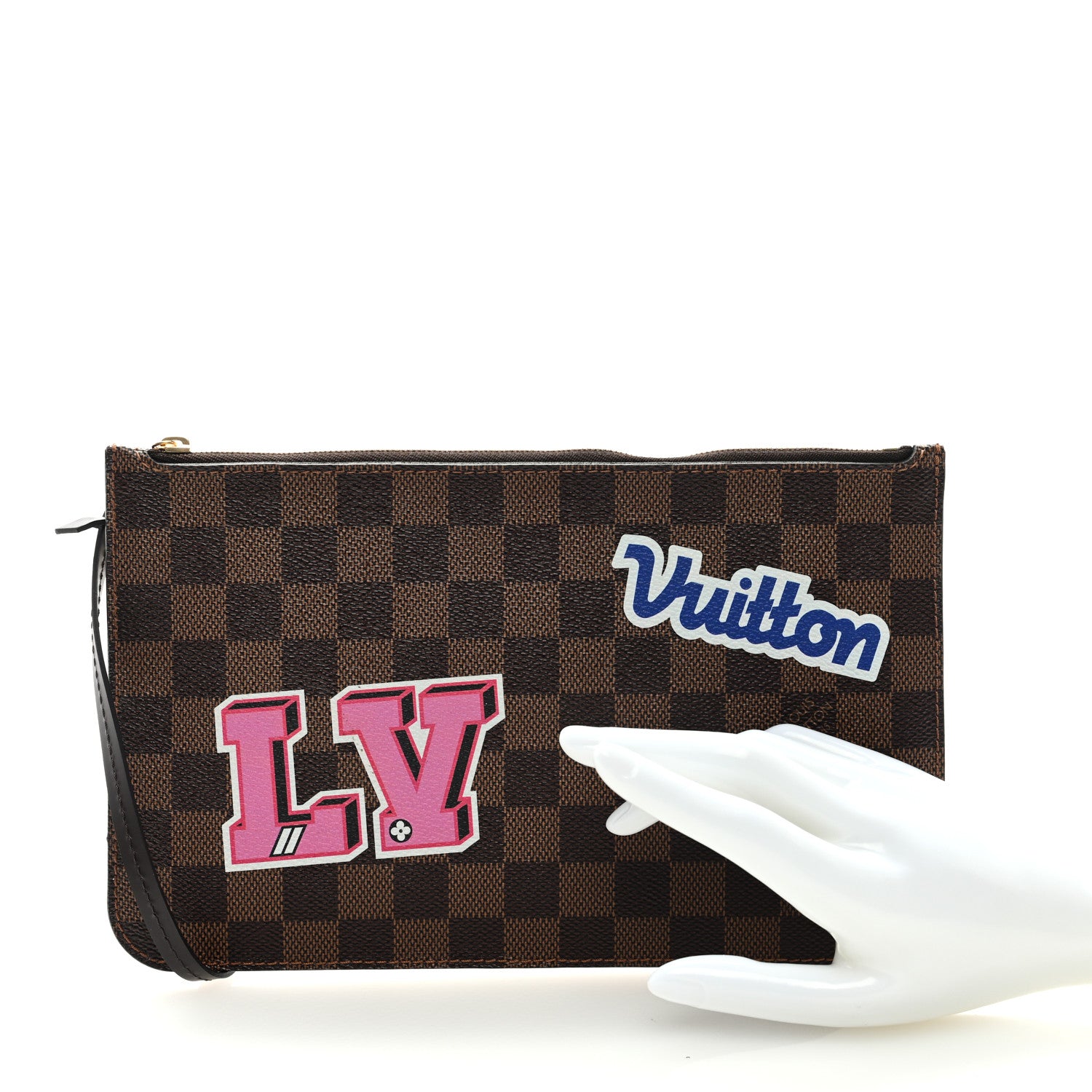 Louis Vuitton Trianon Ostrich Sac Express GM Lilac 3 of 10