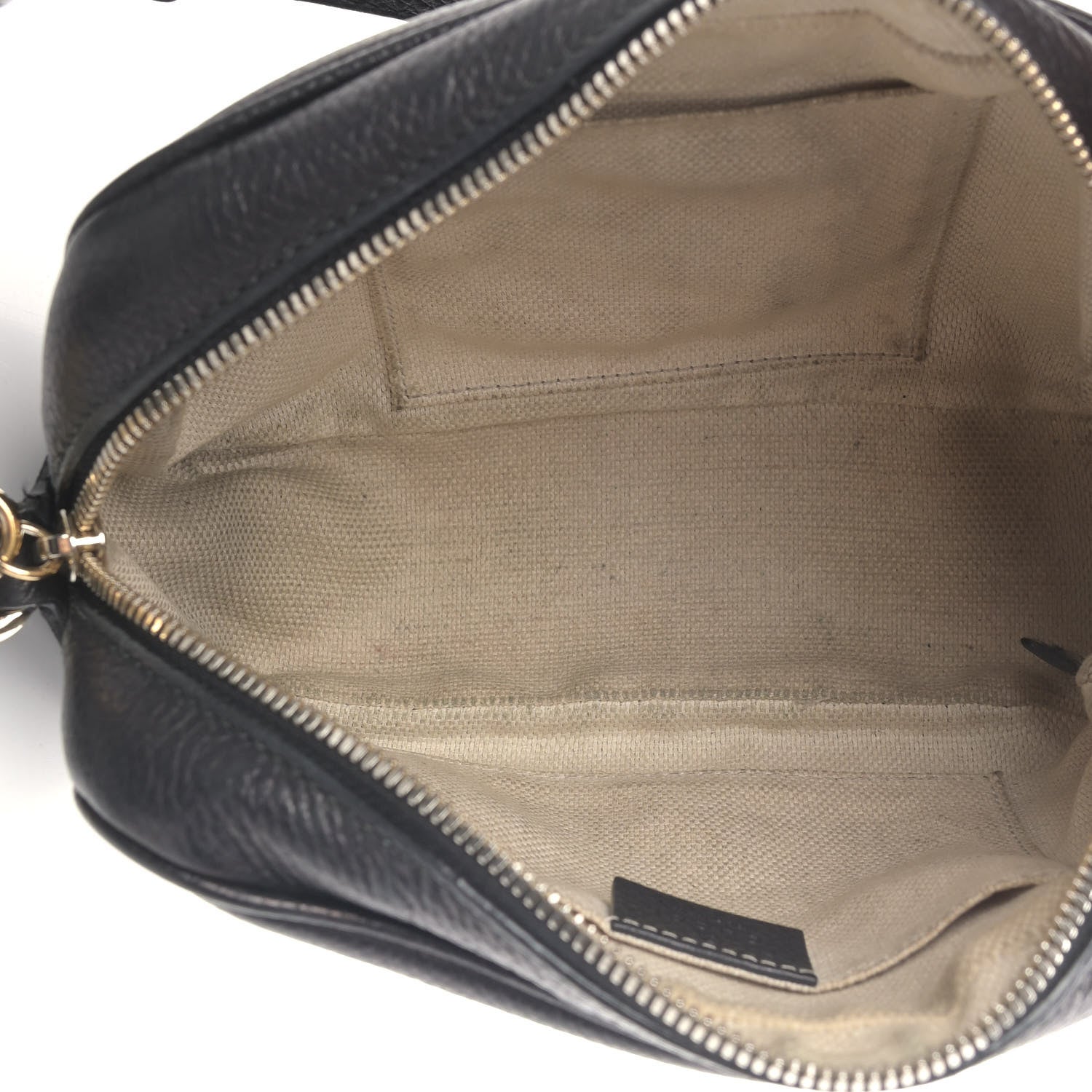 Gucci Pebbled Calfskin Small Soho Disco Bag Black 4 of 9