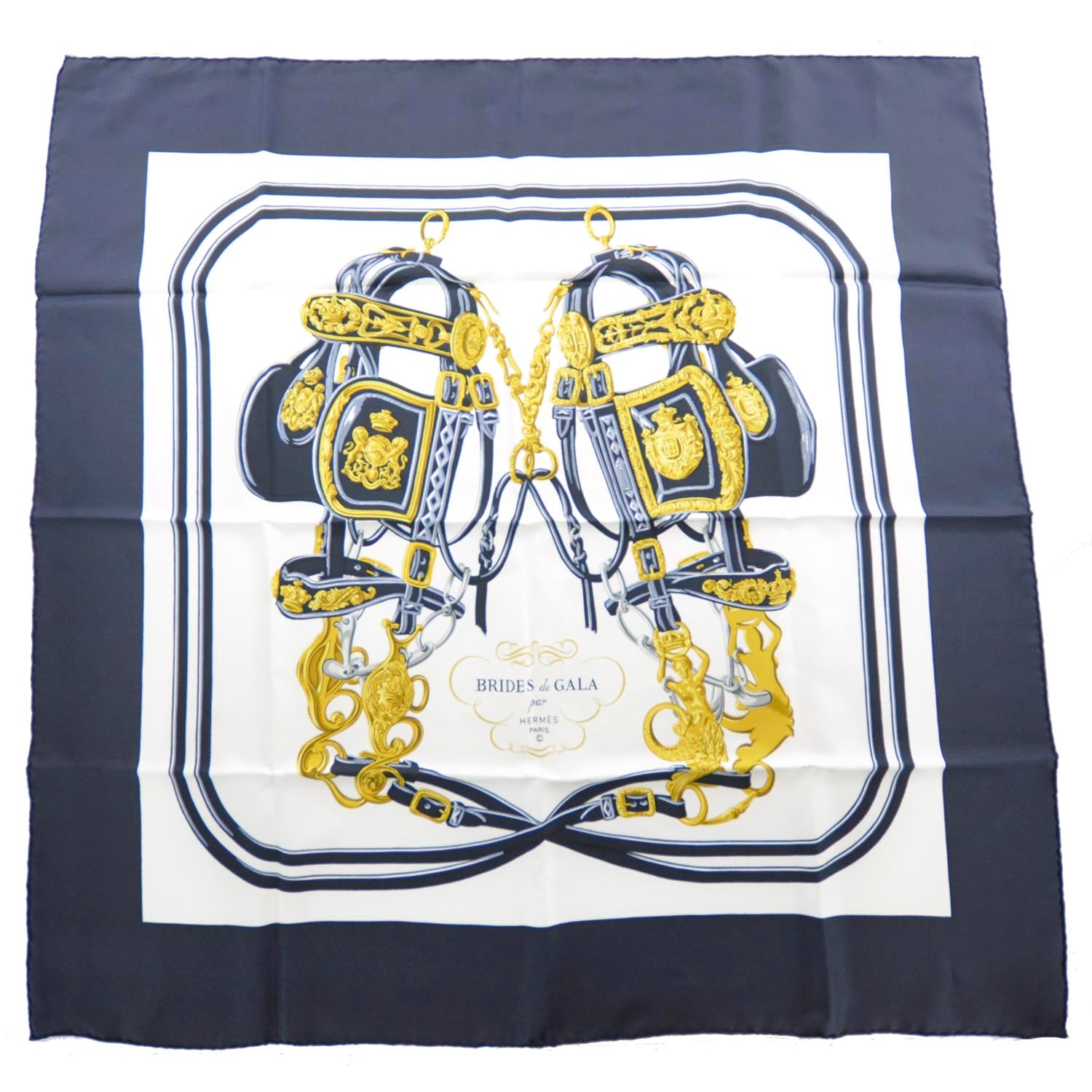 Hermes Silk Brides De Gala Scarf 90 2 of 4