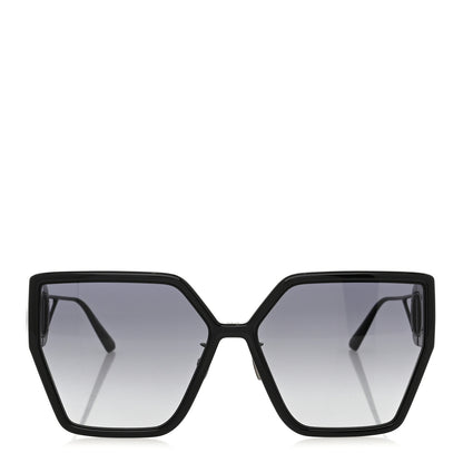 Christian Dior Acetate Square 30 Montaigne BU Sunglasses Black 2 of 8