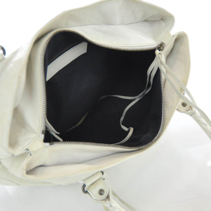 Balenciaga Chevre Classic Hardware Purse White 7 of 9