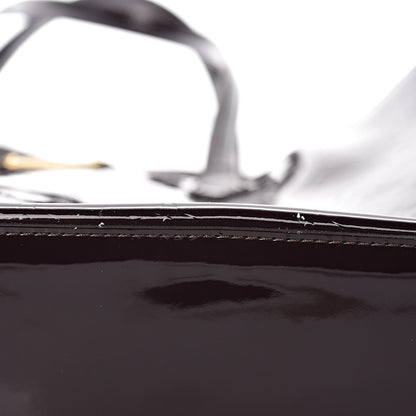 Louis Vuitton Vernis Wilshire GM Amarante 9 of 10
