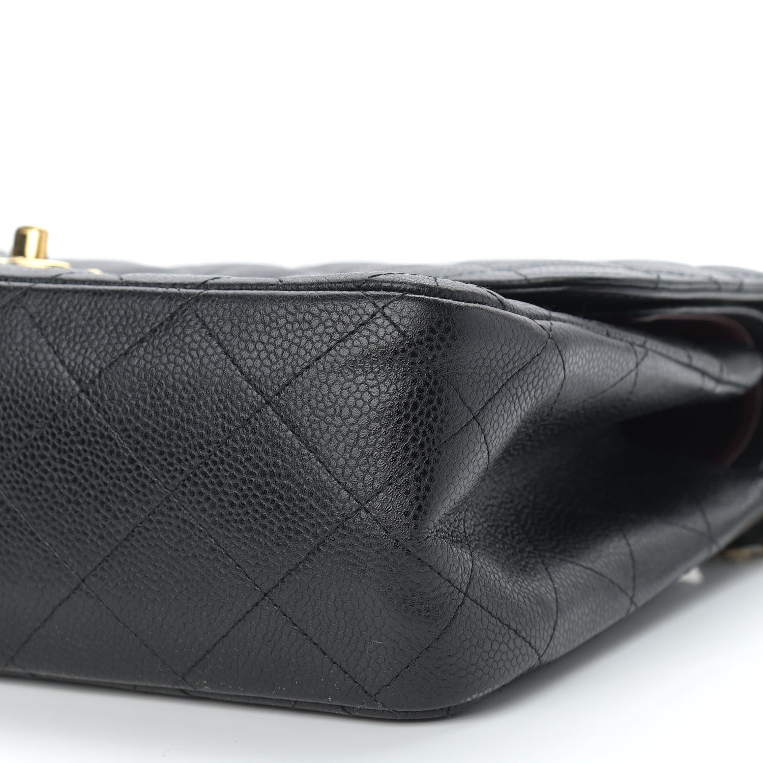 Chanel Caviar Quilted Jumbo Double Flap Black 8 of 9