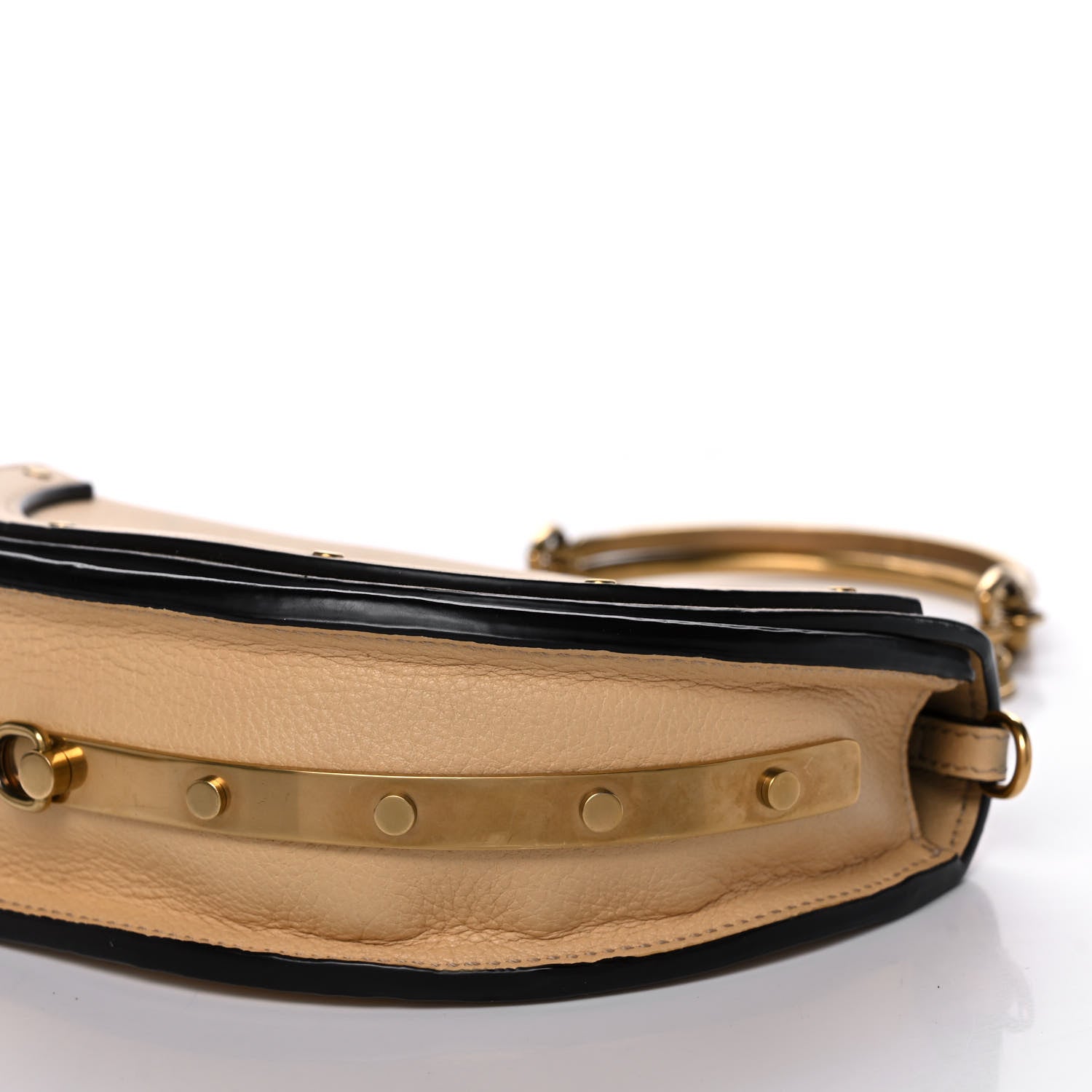 Chloe Calfskin Small Nile Bracelet Minaudiere Bag Subtle Yellow 12 of 16