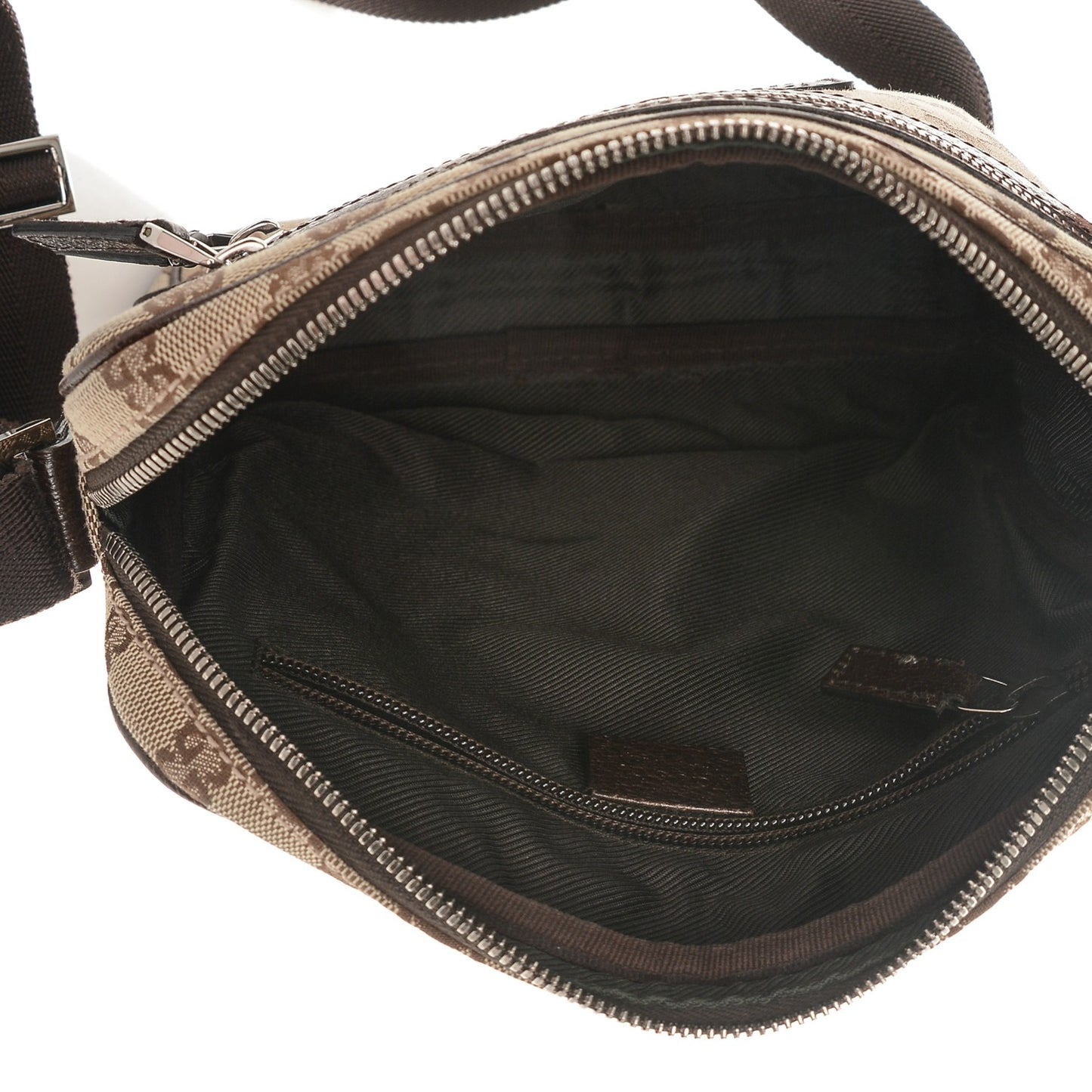 Monogram Messenger Bag Dark Brown
