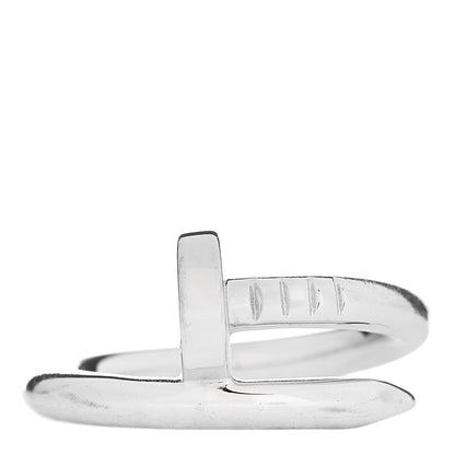 Cartier 18K White Gold Juste Un Clou Ring 49 5 1 of 4