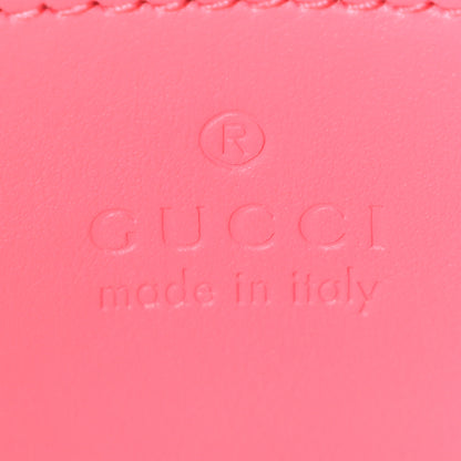 Gucci Calfskin GG Matelasse Mini Hobo Shoulder Bag Pink 6 of 10