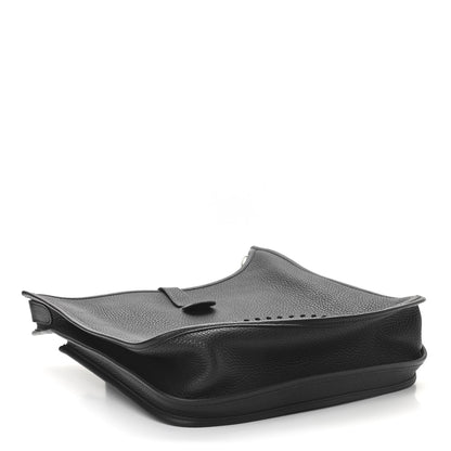 Hermes Taurillon Clemence Evelyne III GM Black 4 of 11
