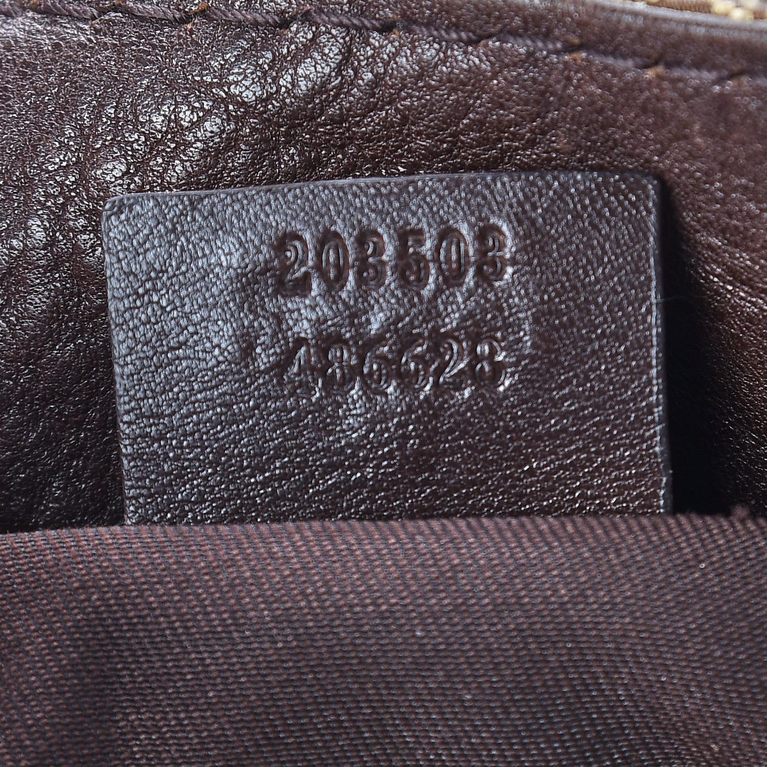 Gucci Monogram Medium Charlotte Hobo Brown 9 of 11