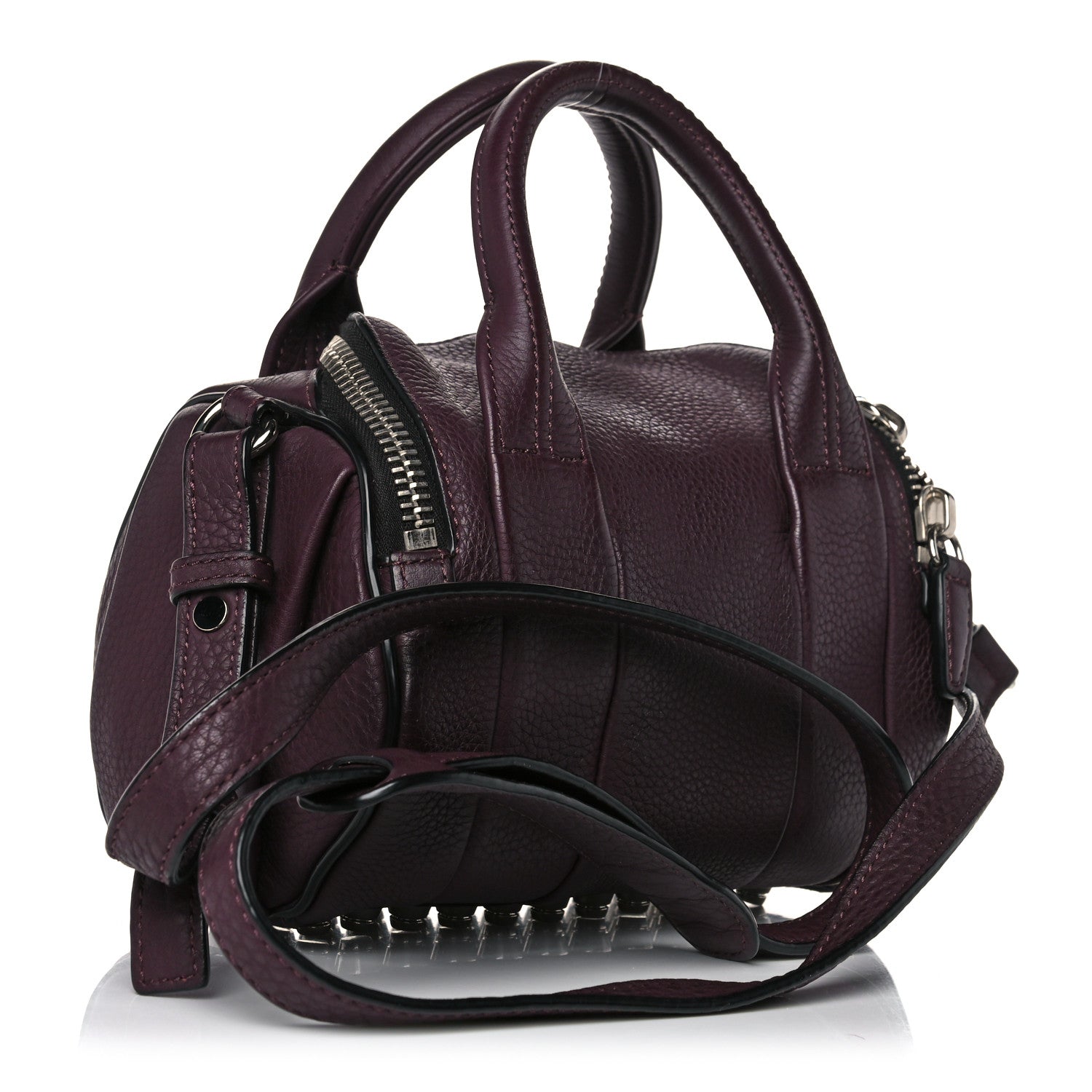 Alexander Wang Pebbled Calfskin Mini Rockie Oxblood 3 of 15