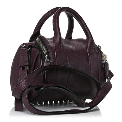 Alexander Wang Pebbled Calfskin Mini Rockie Oxblood 3 of 15