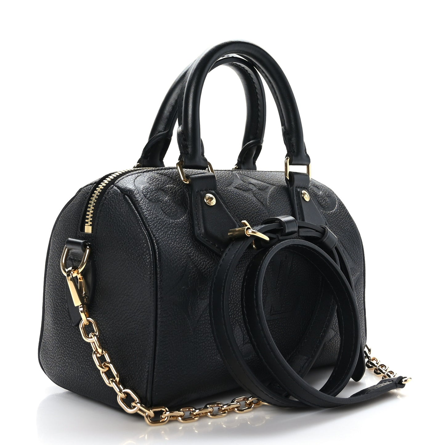 Empreinte Monogram Giant Speedy Bandouliere 20 Black