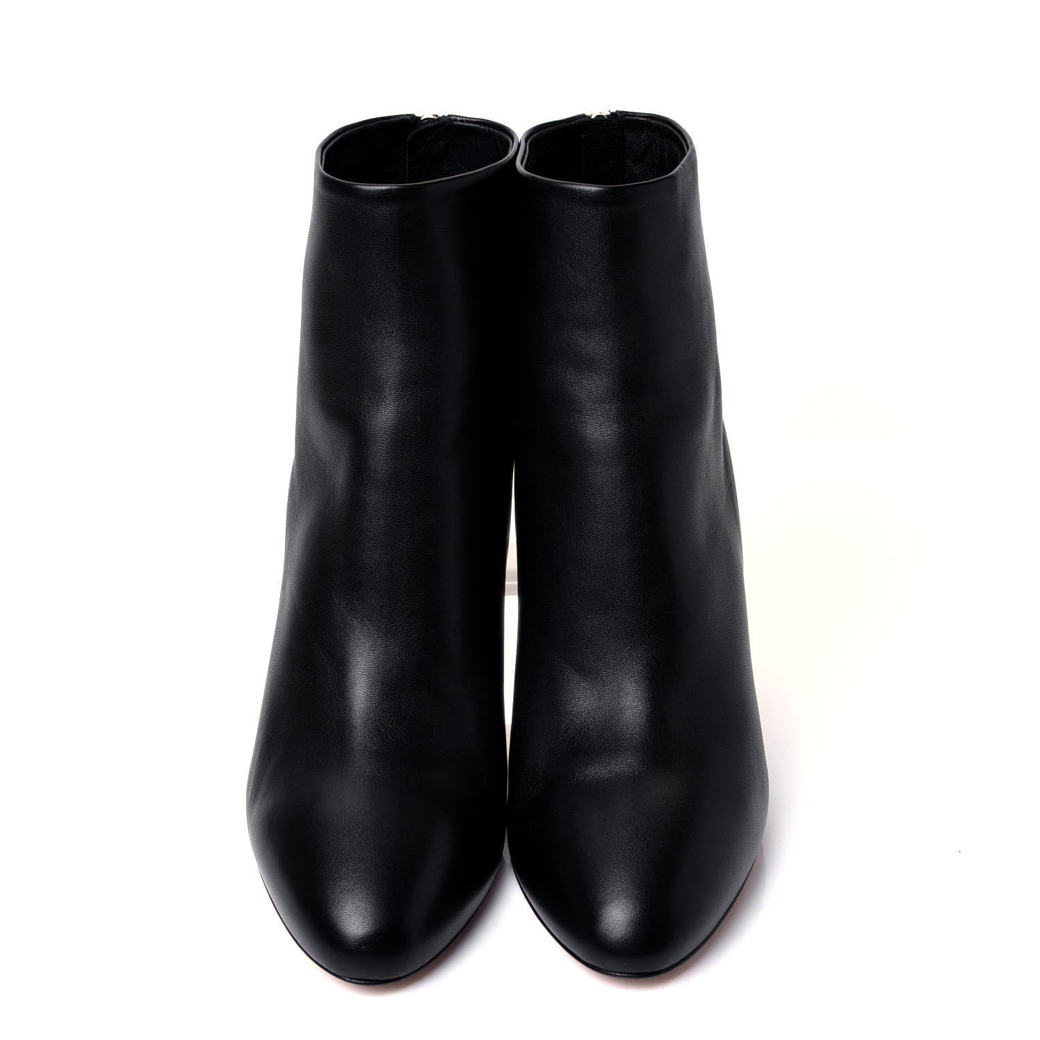 Chanel Lambskin Short Ankle Boots 39 Black 5 of 11