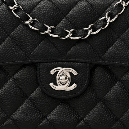 Chanel Caviar Quilted Mini Square Flap Black 8 of 14