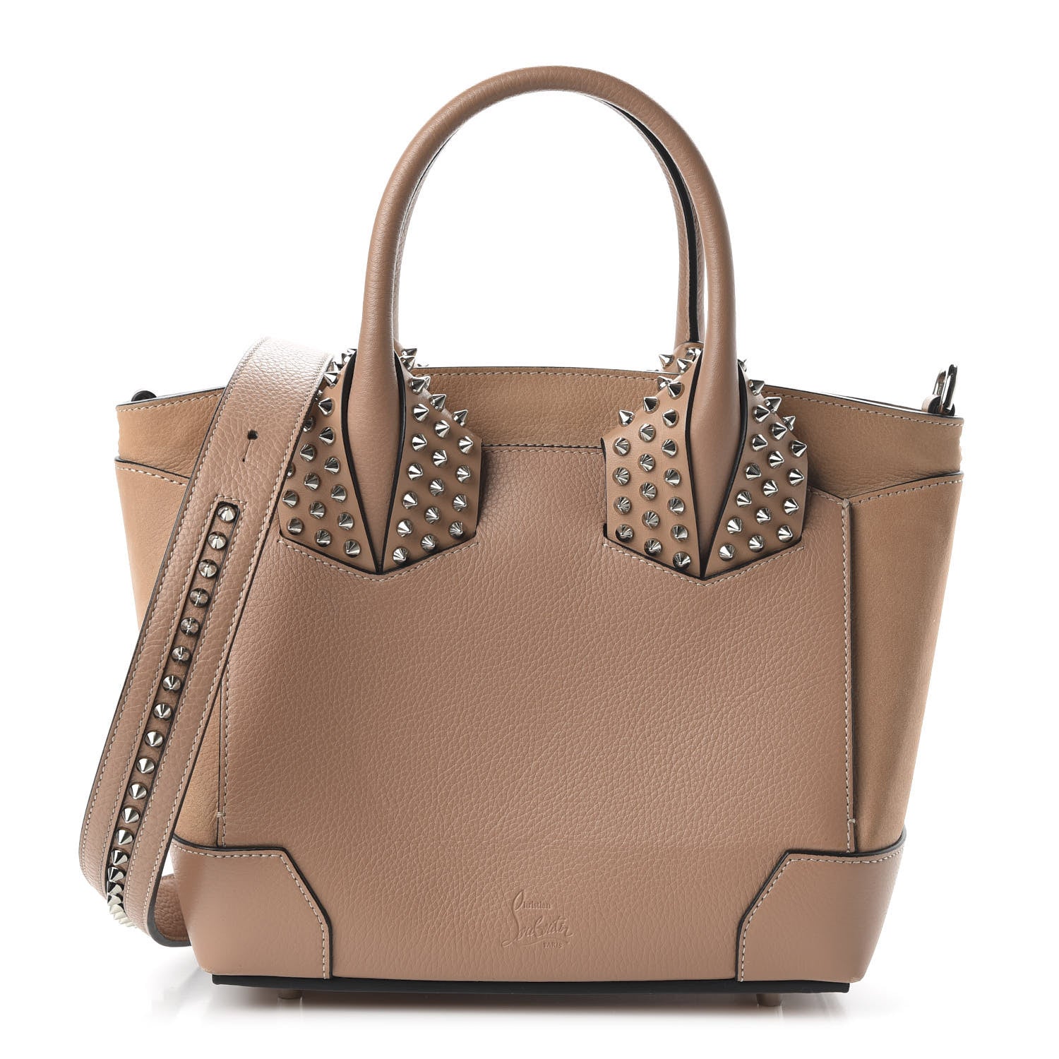 Christian Louboutin Calfskin Small Eloise Tote Nude 1 of 9