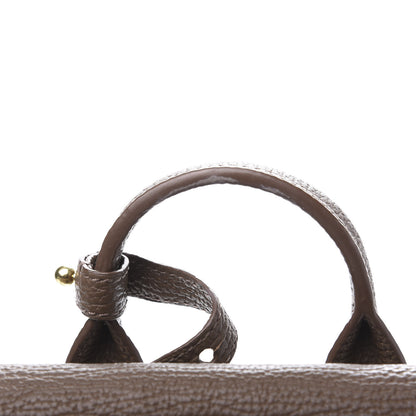 3.1 Phillip Lim 3.1 Textured Calfskin Mini Pashli Satchel Taupe 11 of 11