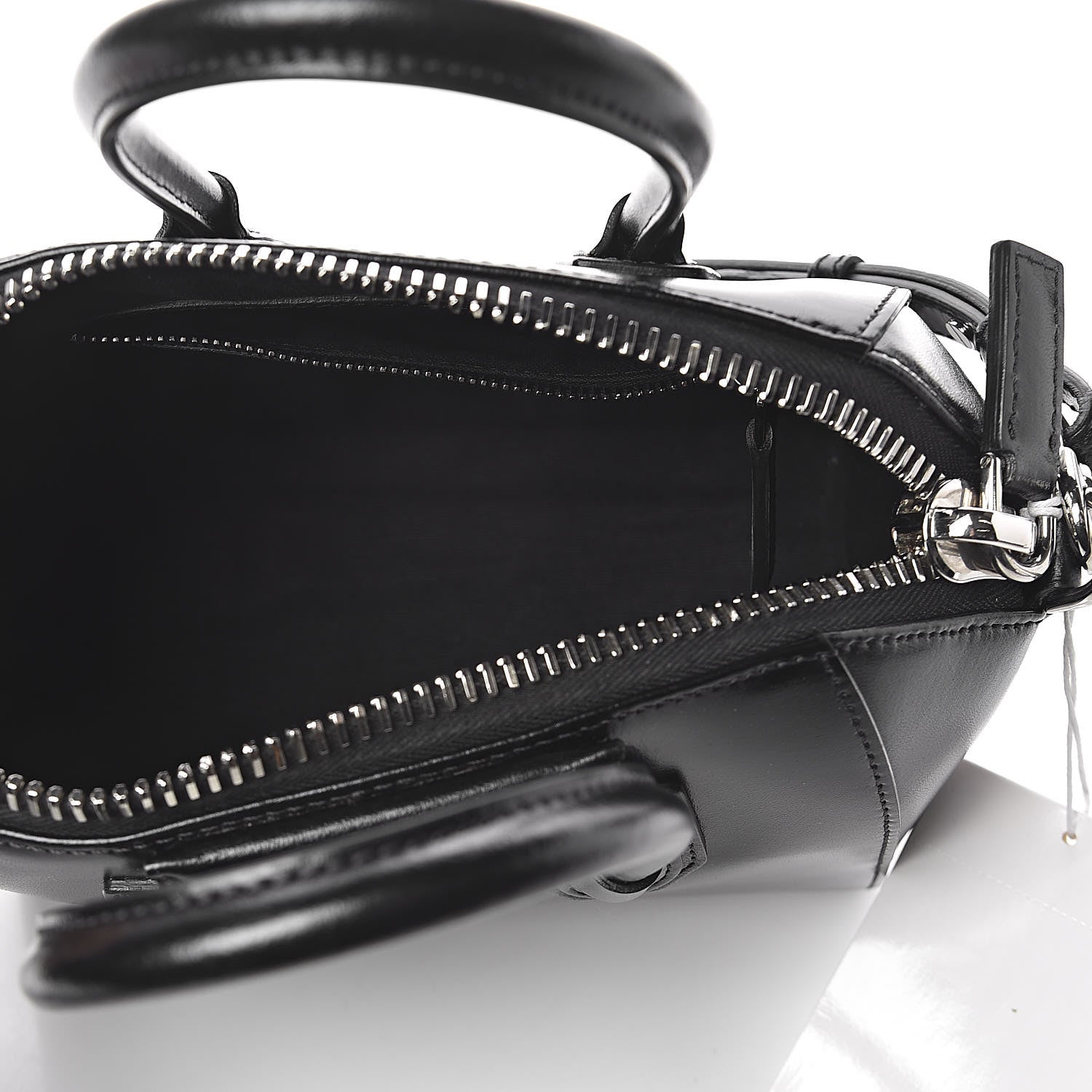 Givenchy Shiny Lord Calfskin Mini Antigona Black 5 of 9