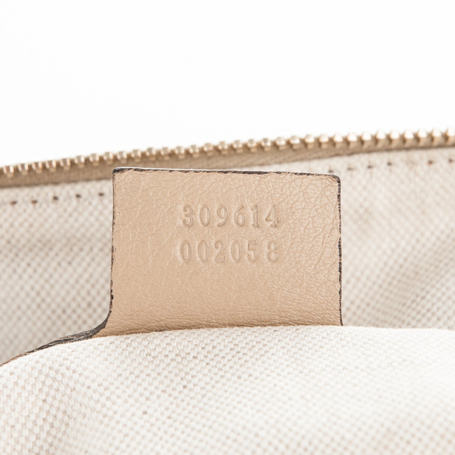 Gucci GG Supreme Monogram Medium Nice Top Handle Dome Bag Beige 7 of 8
