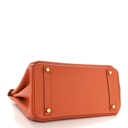 Hermes Epsom BIRKIN 30 Orange 4 of 15
