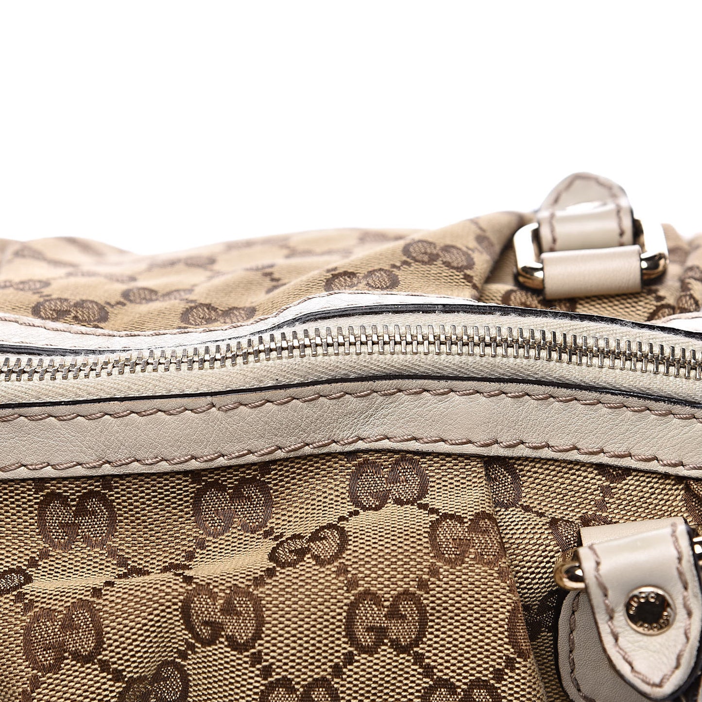 Monogram Medium Sukey Boston Off White