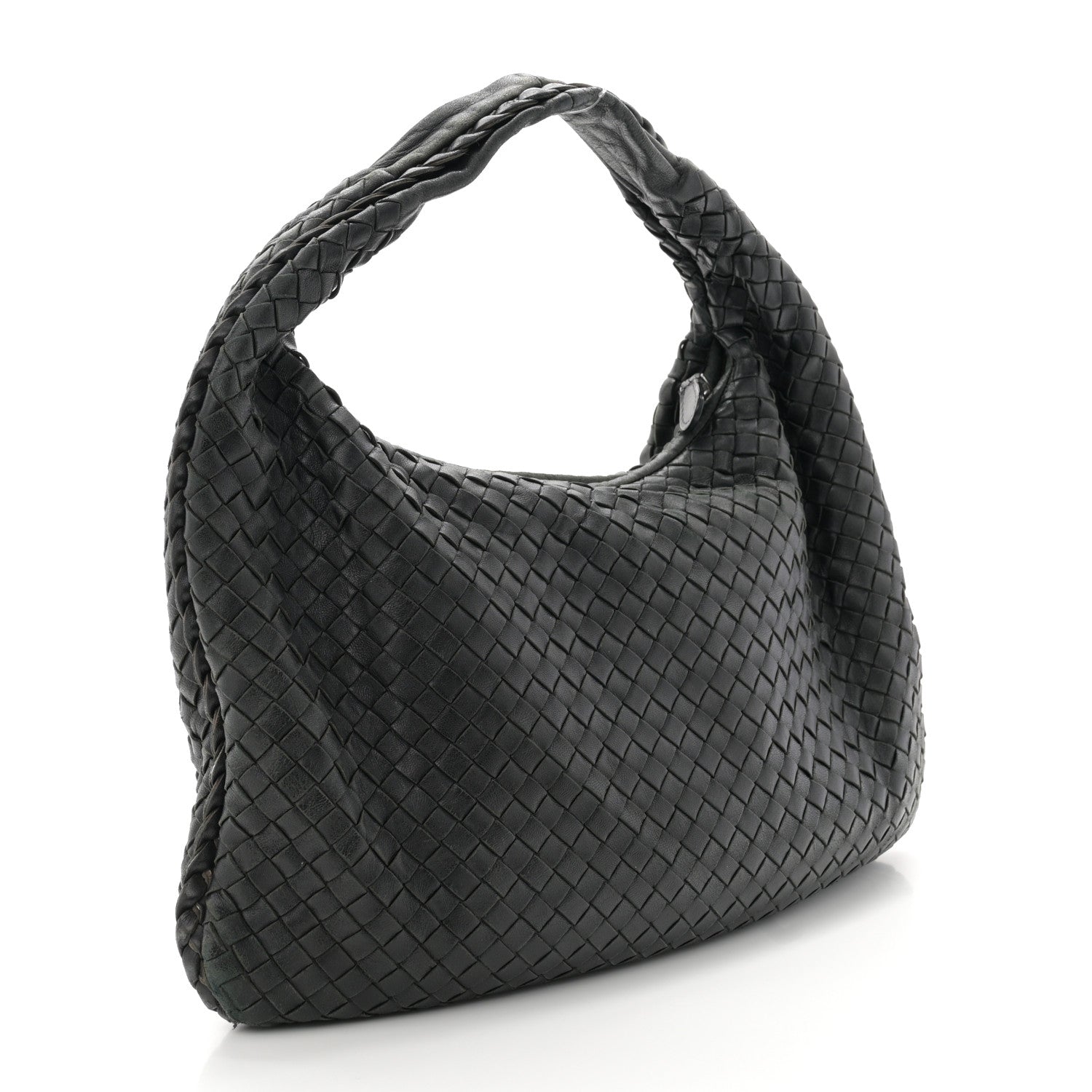 Bottega Veneta Nappa Intrecciato Medium Veneta Hobo Black 4 of 13