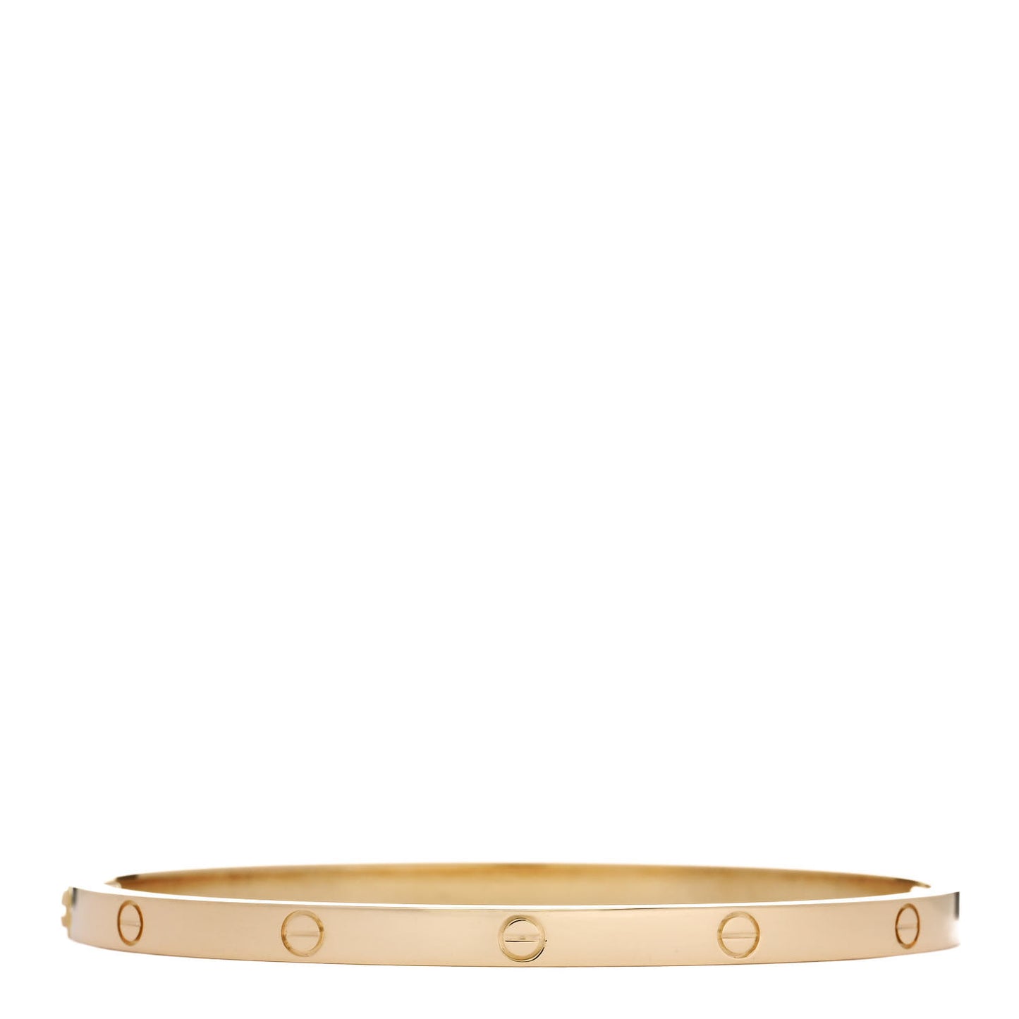 18K Yellow Gold Small LOVE Bracelet 16