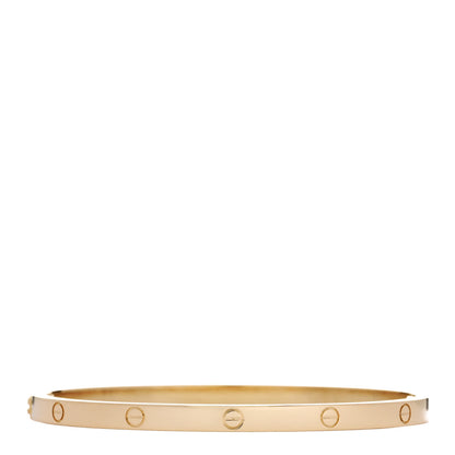 Cartier 18K Yellow Gold Small LOVE Bracelet 16 2 of 8