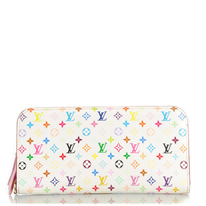 Louis Vuitton Monogram Multicolor Insolite Wallet White Litchi 1 of 7