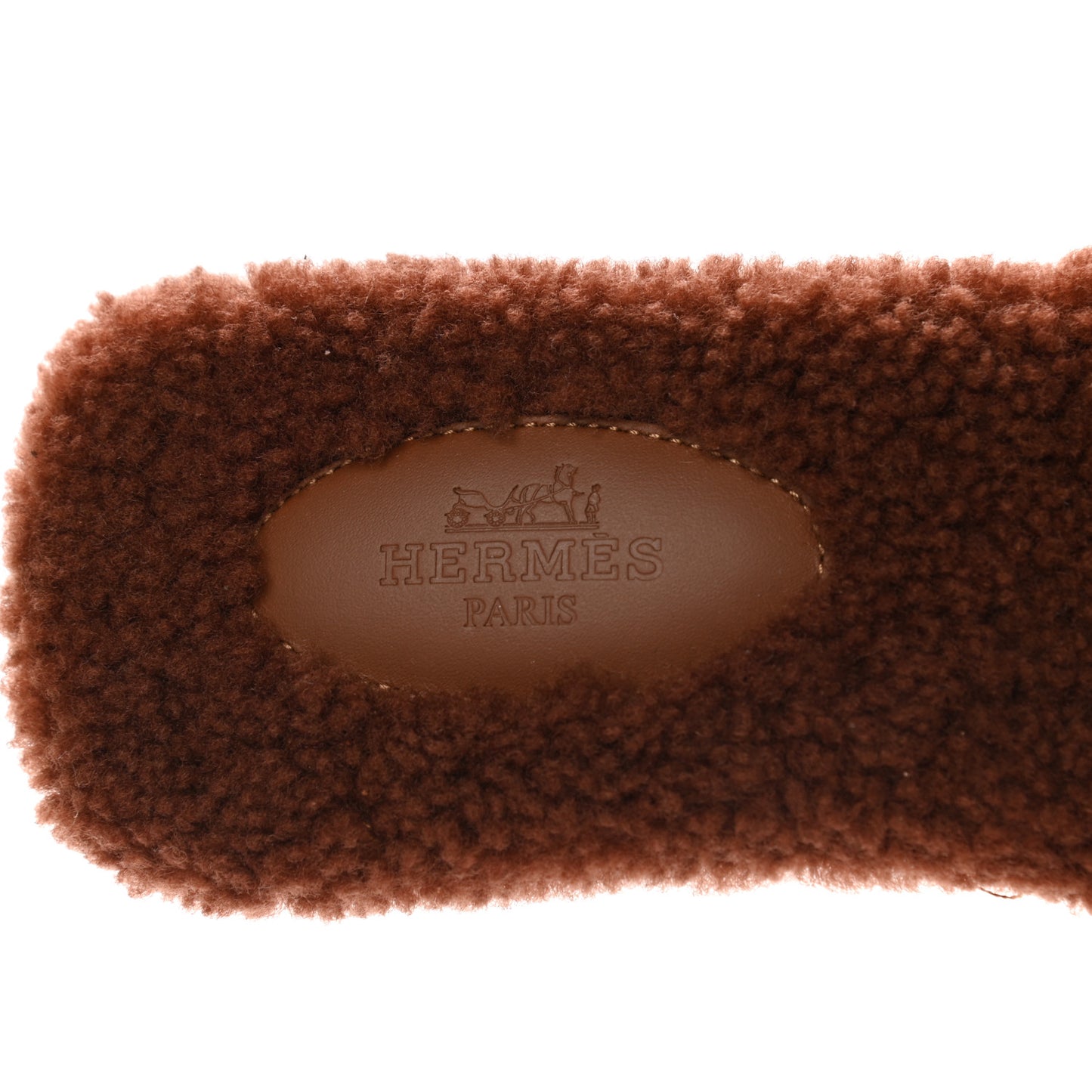 Woolskin Oran Sandals 37.5 Cognac