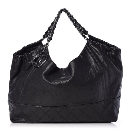 Chanel Calfskin XL Coco Cabas Black 1 of 11