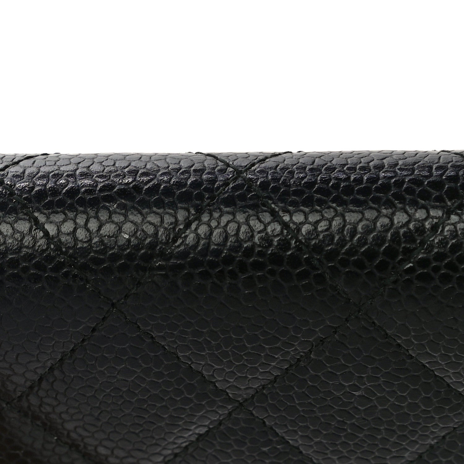Chanel Caviar Quilted Compact Flap Wallet Black 13 of 13