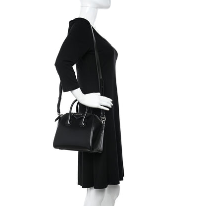 Givenchy Shiny Lord Calfskin Mini Antigona Black 2 of 11