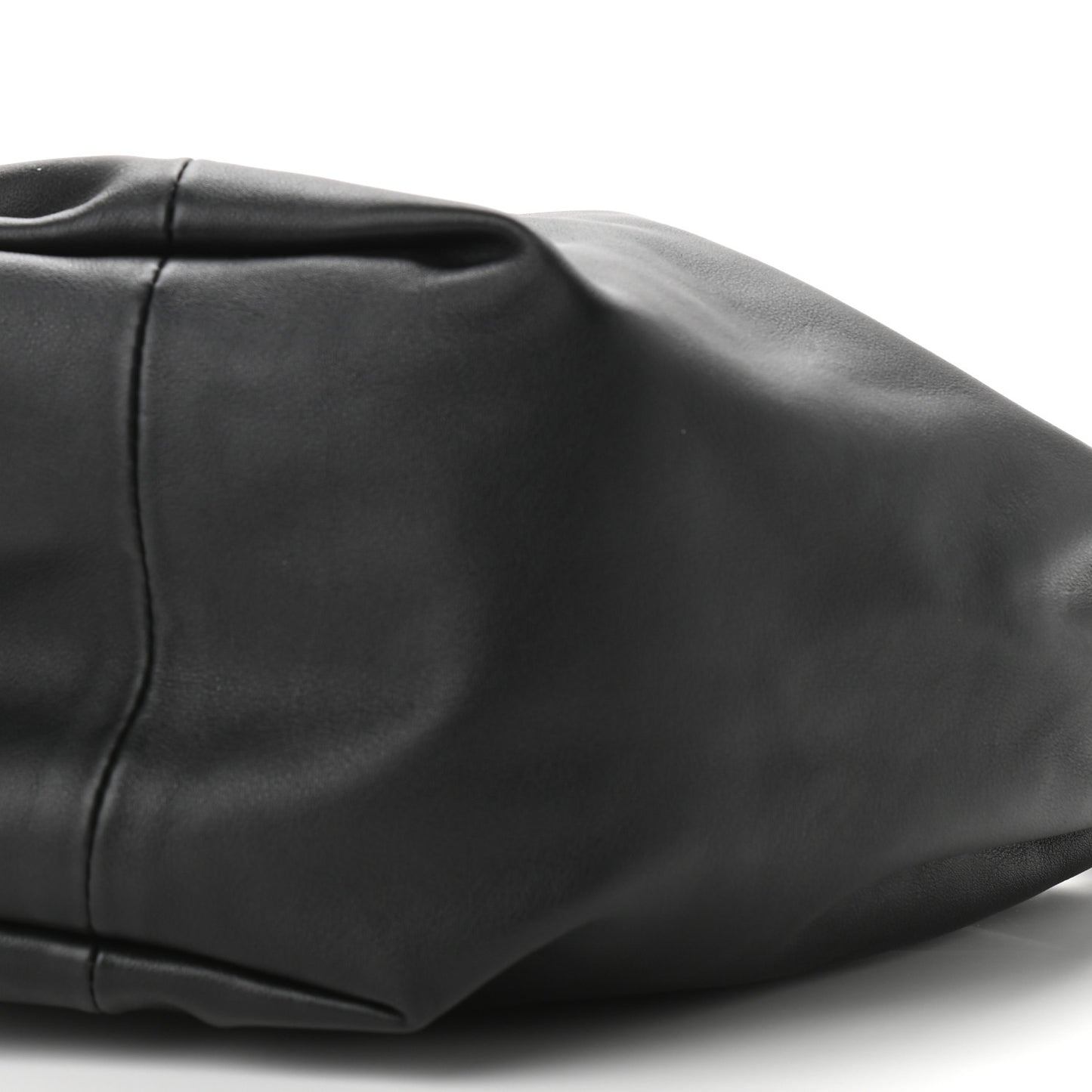 Calfskin Teen Double Knot Hobo Black
