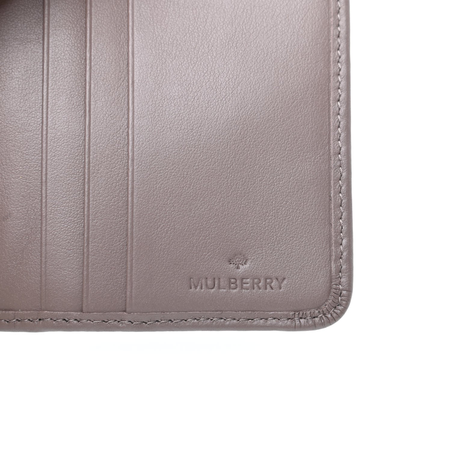 Mulberry Nappa Small Blossom Zip Around Wallet Taupe 7 of 10