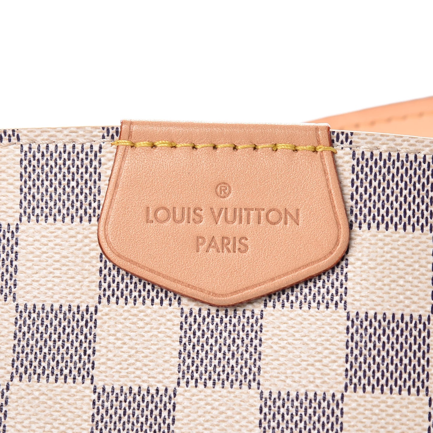 Damier Azur Graceful MM Rose Ballerine