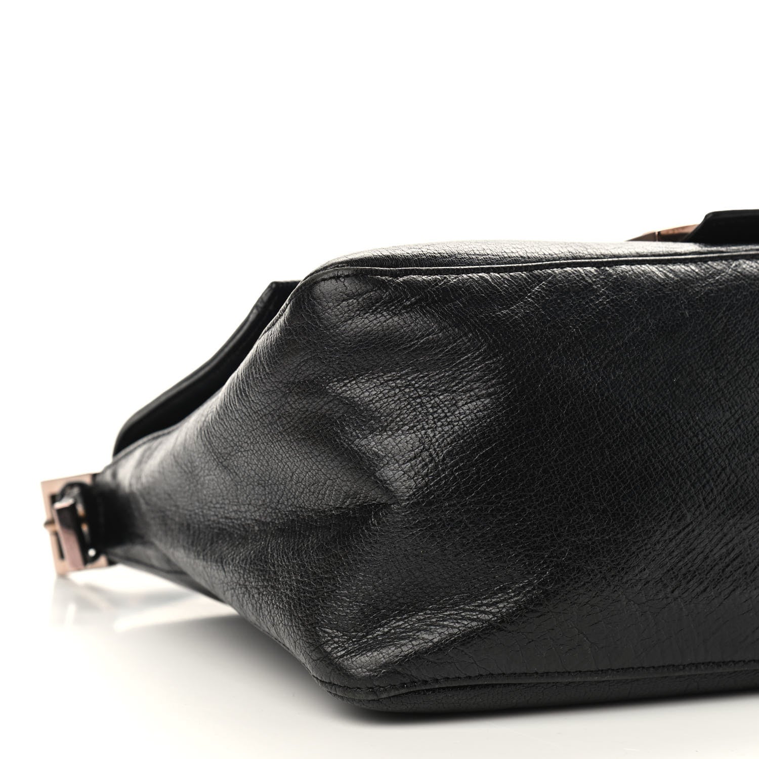 Fendi Calfskin Forever Mama Baguette Black 9 of 10