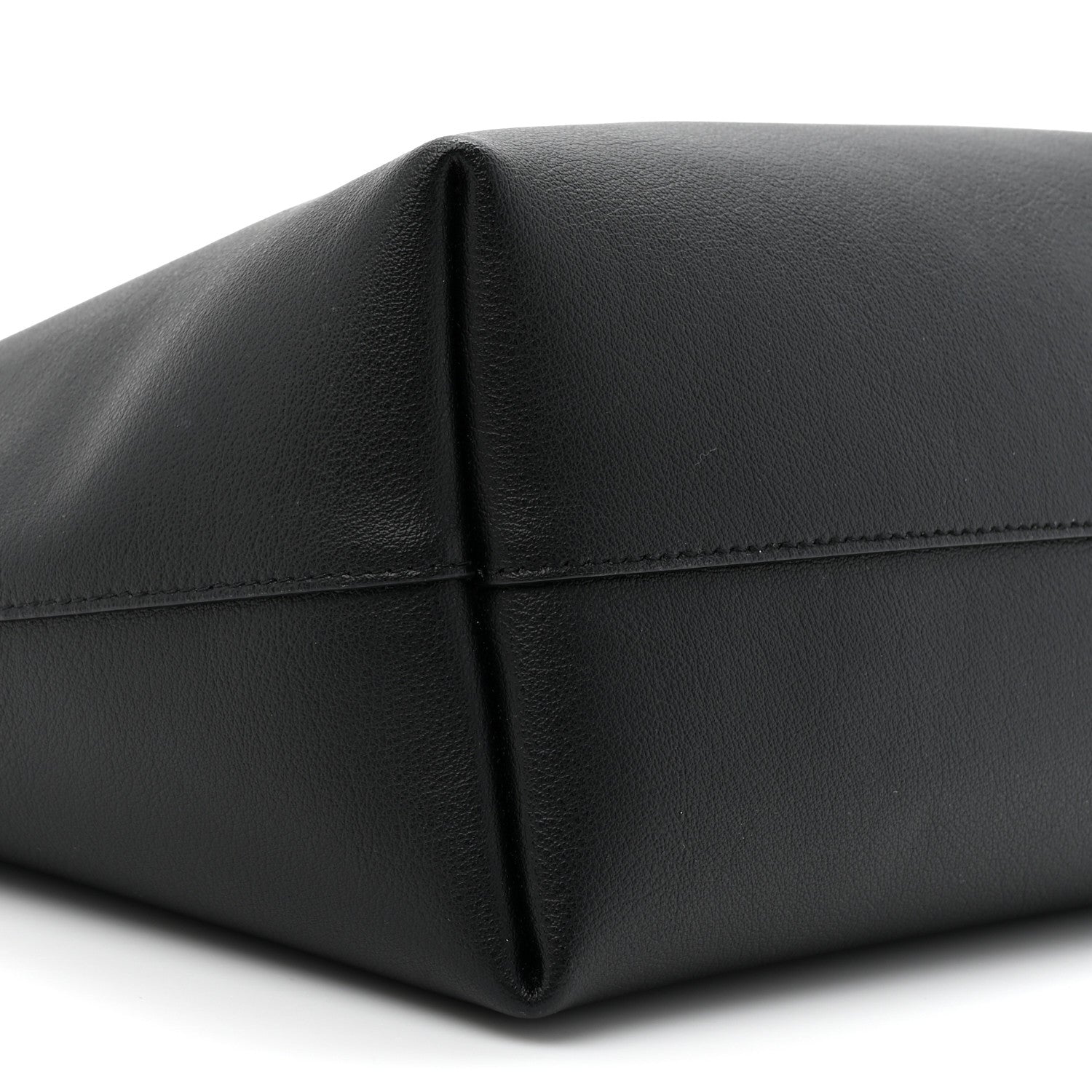 Saint Laurent Calfskin Large Shopping Tote Black 11 of 14