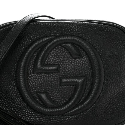 Gucci Pebbled Calfskin Small Soho Disco Bag Black 8 of 12