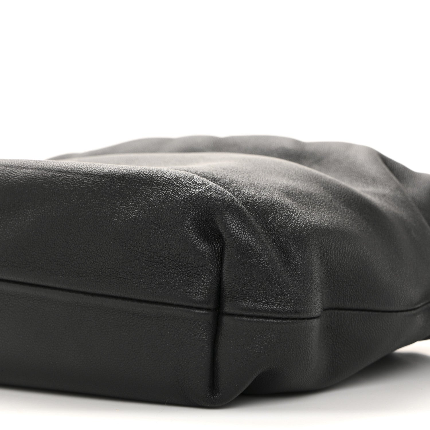 Loewe Mellow Nappa Donut Chain Mini Flamenco Knot Clutch Black 10 of 10