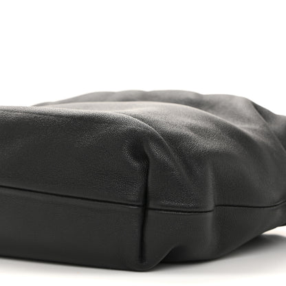 Loewe Mellow Nappa Donut Chain Mini Flamenco Knot Clutch Black 10 of 10