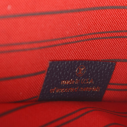 Louis Vuitton Empreinte Pochette Metis Marine Rouge 7 of 11