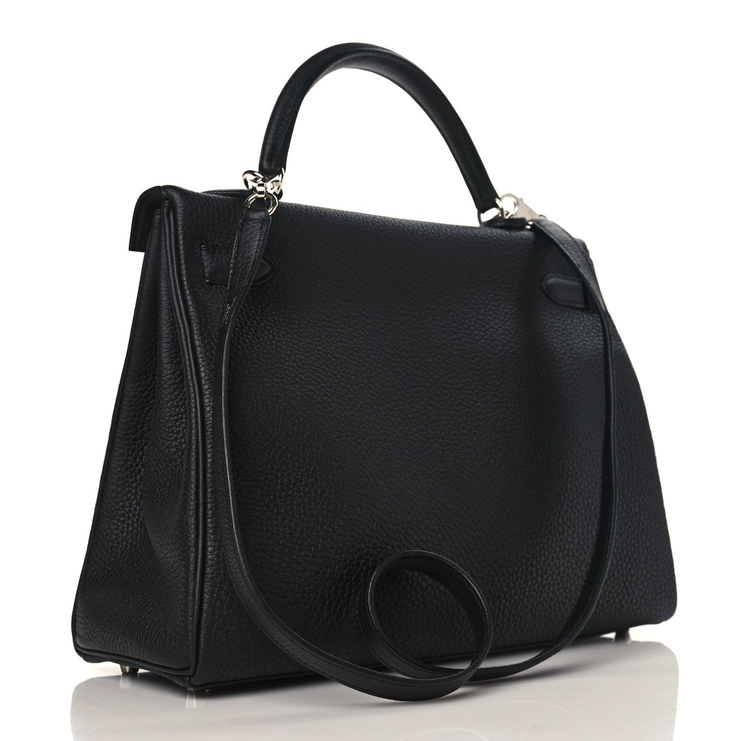 Hermes Togo Kelly Retourne 32 Black 3 of 10