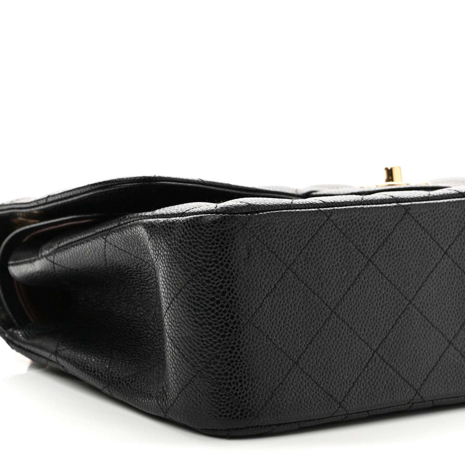 Chanel Caviar Quilted Jumbo Double Flap Black 9 of 11