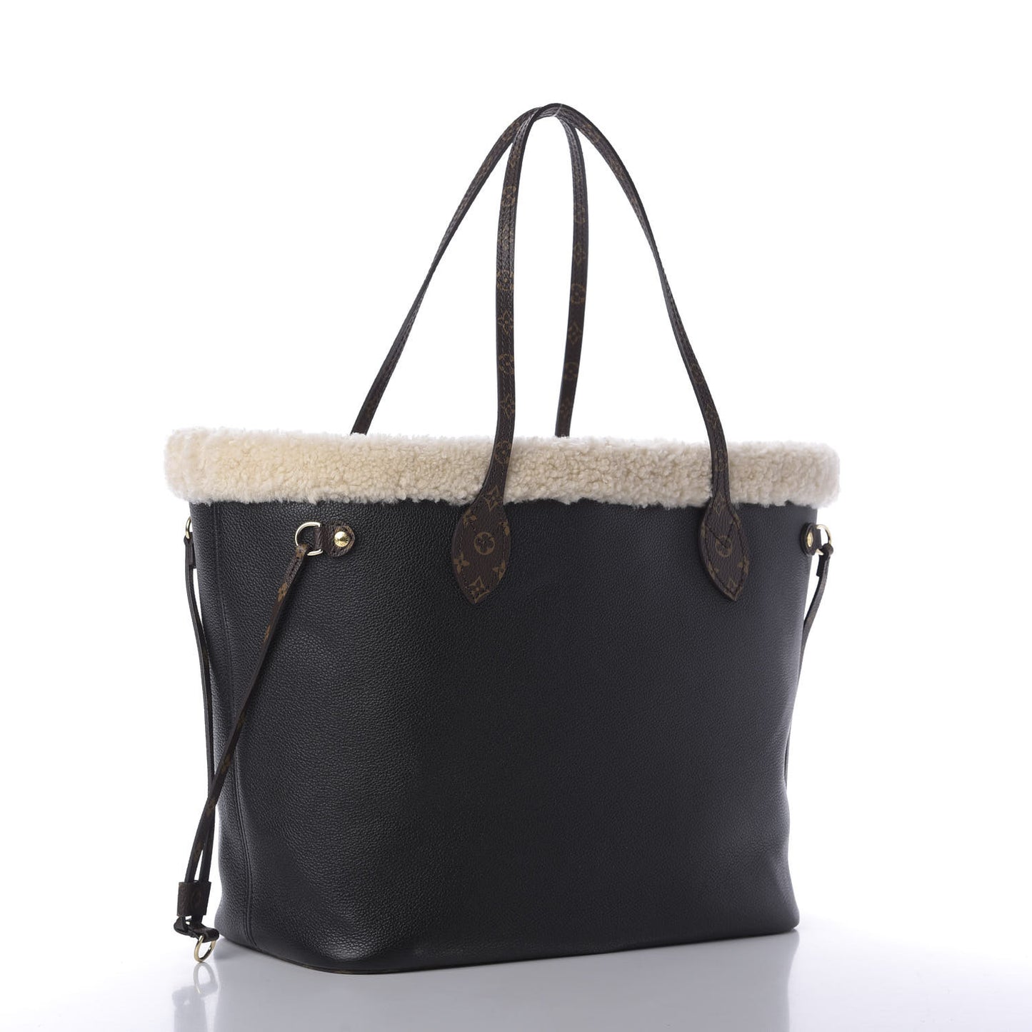 Calfskin Monogram Teddy Neverfull MM Black