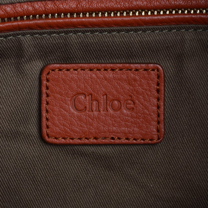 Chloe Calfskin Large Marcie Hobo Whiskey 6 of 8