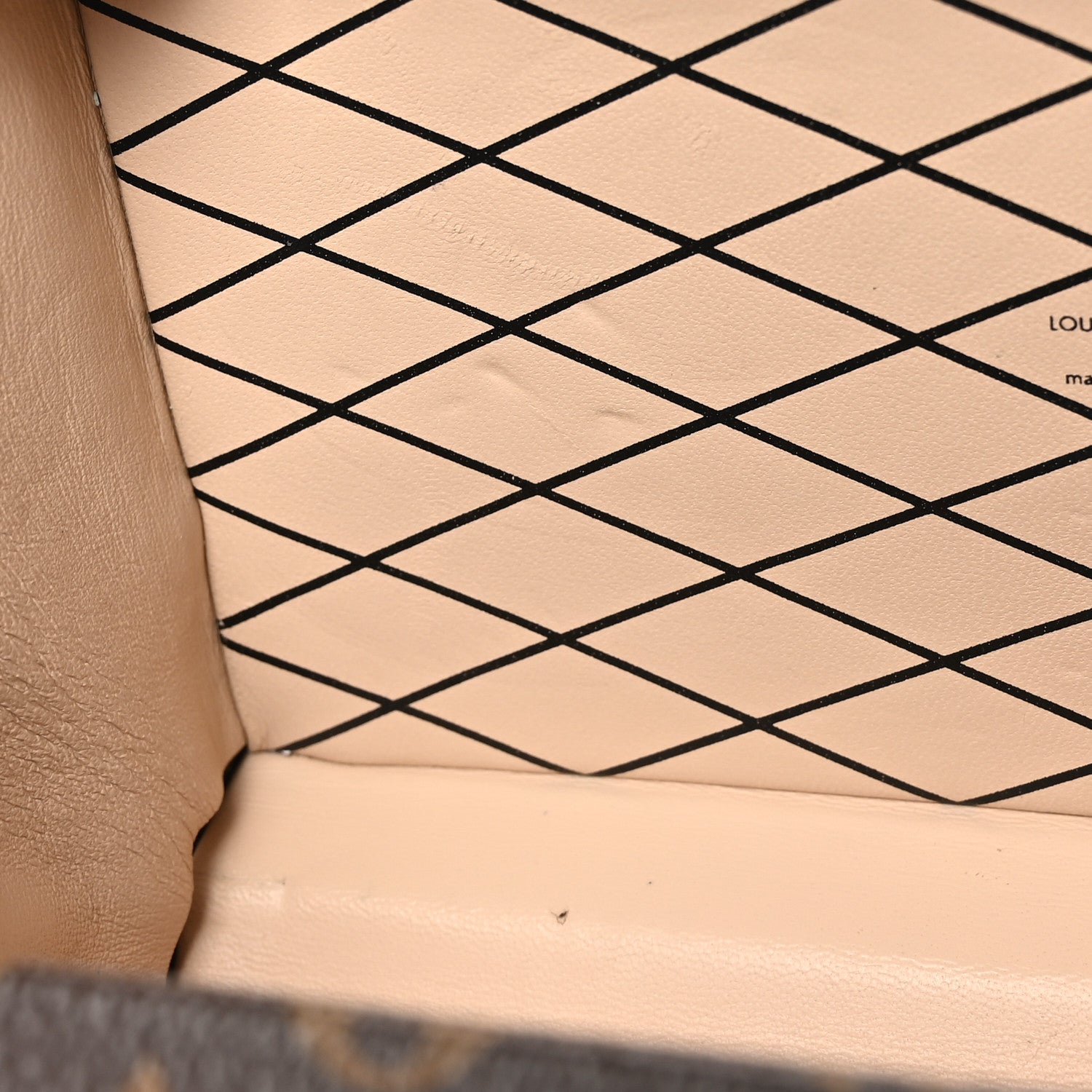 Louis Vuitton Monogram Petite Malle Bordeaux 10 of 12