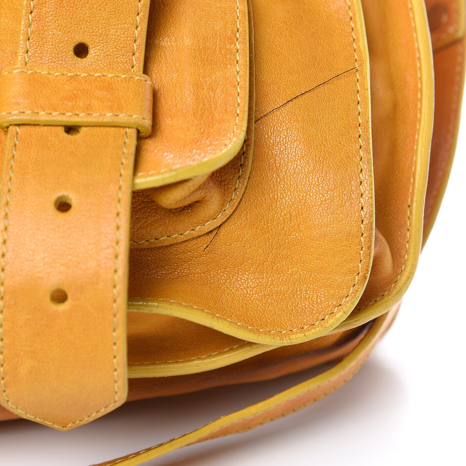 Proenza Schouler Lambskin Medium PS1 Satchel Mustard 13 of 24